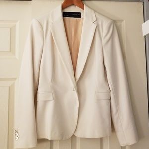 Zara cream blazer